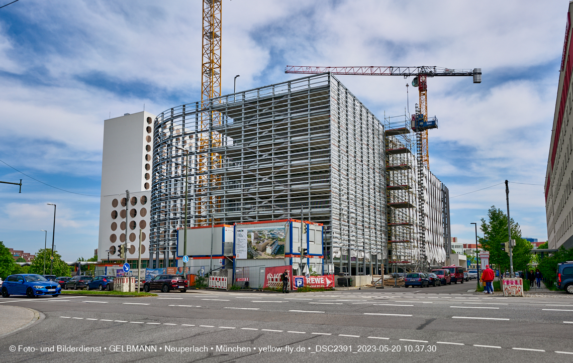 20.05.2023 - REVO Boardinghaus und Hochgarage in Neuperlach